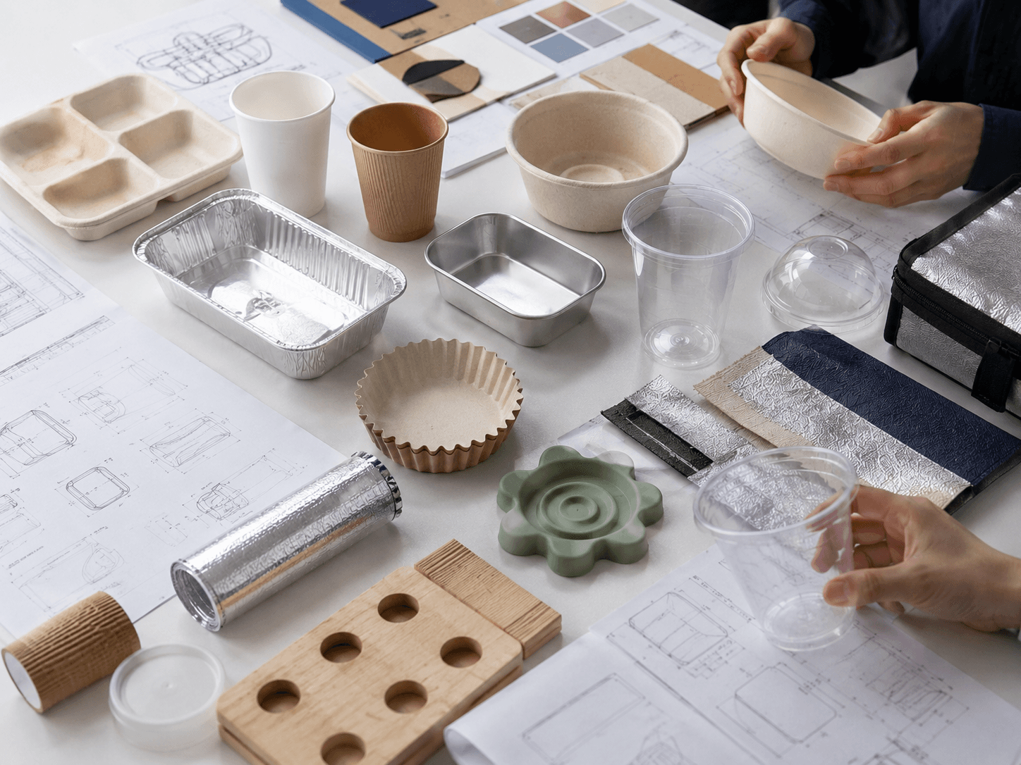 OEM実績：完成品と開発の様子
