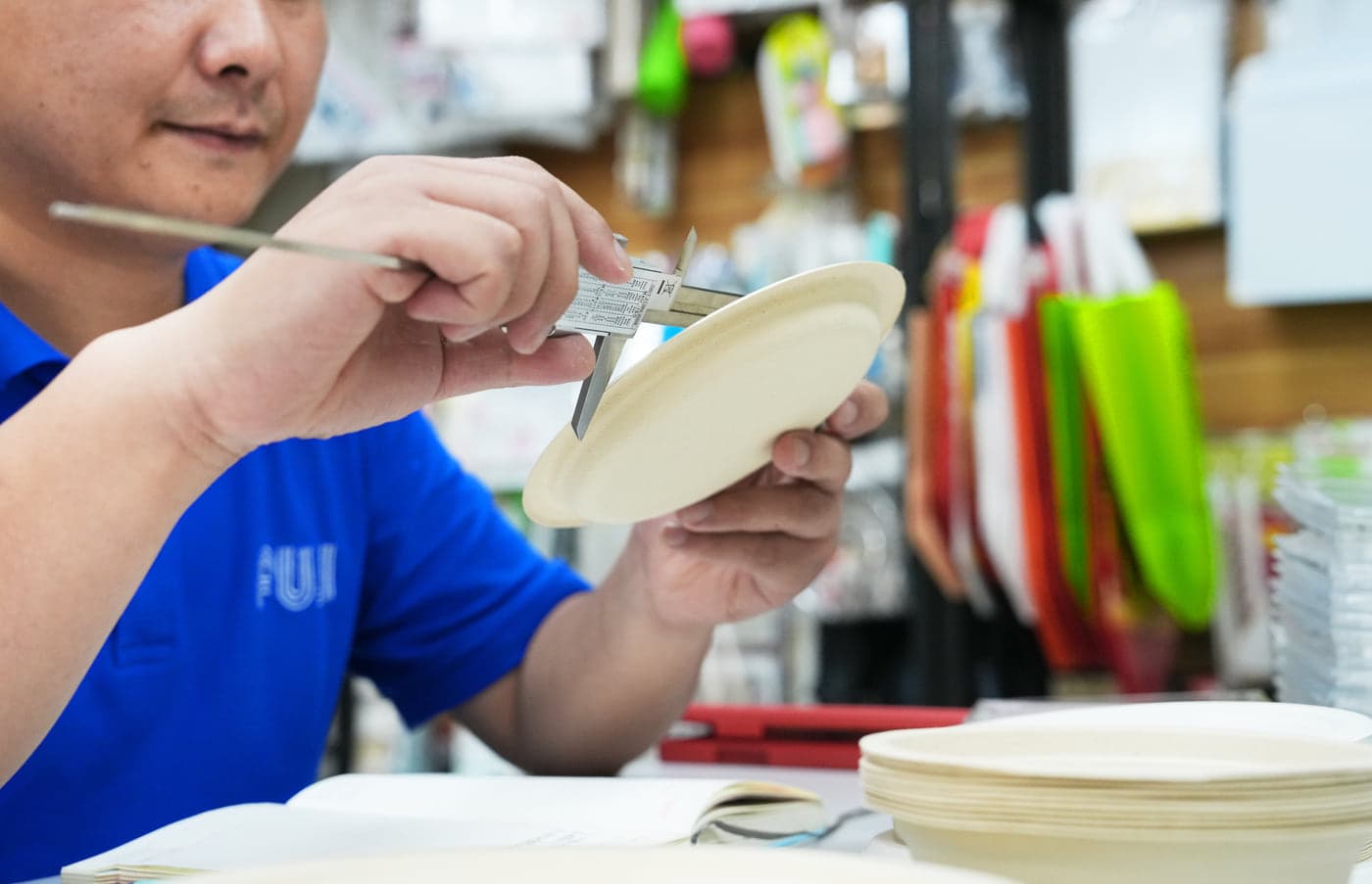 製品確認・検品の様子