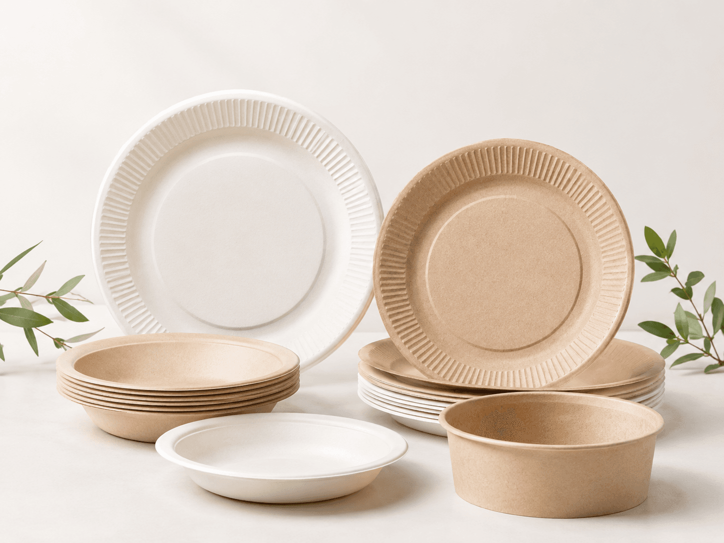 紙皿・紙ボウルの製品ラインナップ
